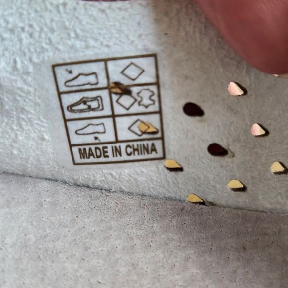 Ilse Jacobsen NWOB Tulip Slip Ons Shoes Sneakers Flats Silver Size 40 - Picture 8 of 9